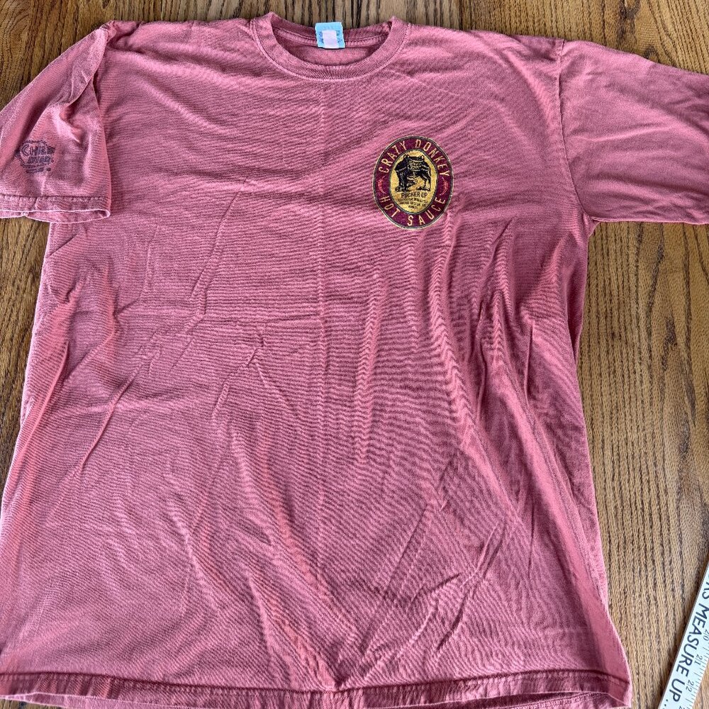 Crazy Shirts - Crazy Donkey Hot Sauce - Chile Dyed - Tshirt